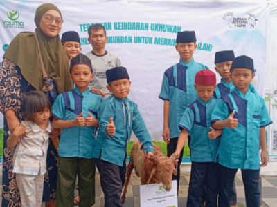 Keceriaan Qurban bersama Yatim 2