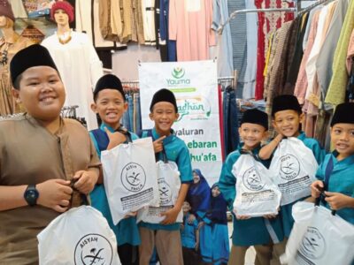 Pakaian lebaran Yatim Dhuafa12
