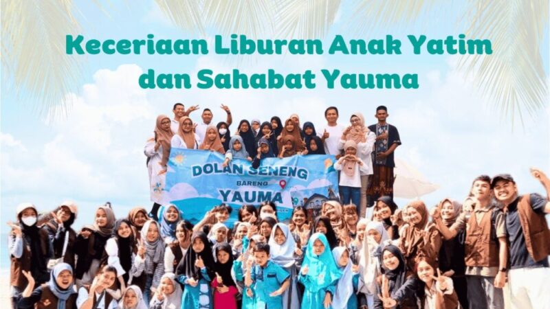 rekreasi bersama donatur