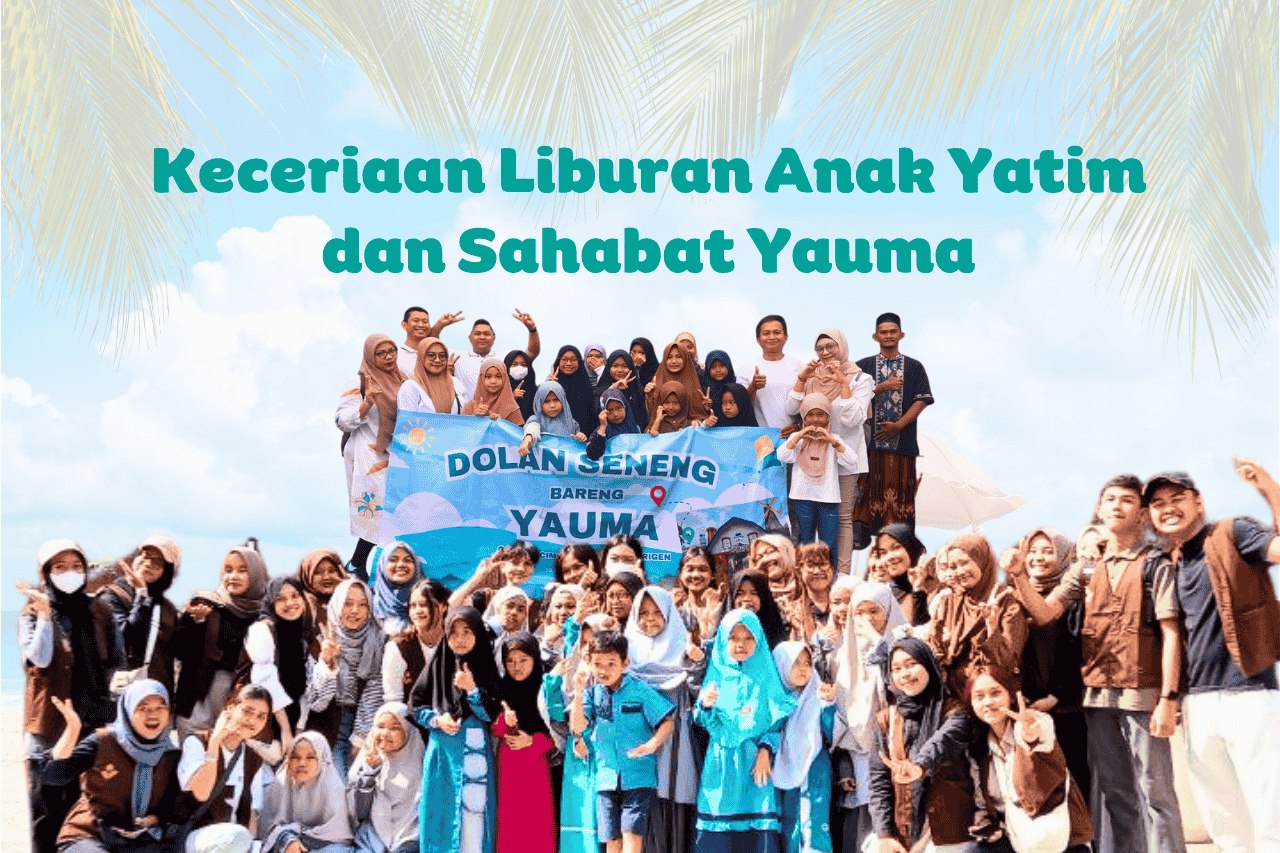 rekreasi bersama donatur