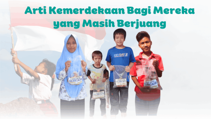 Merdeka dalam berbagi