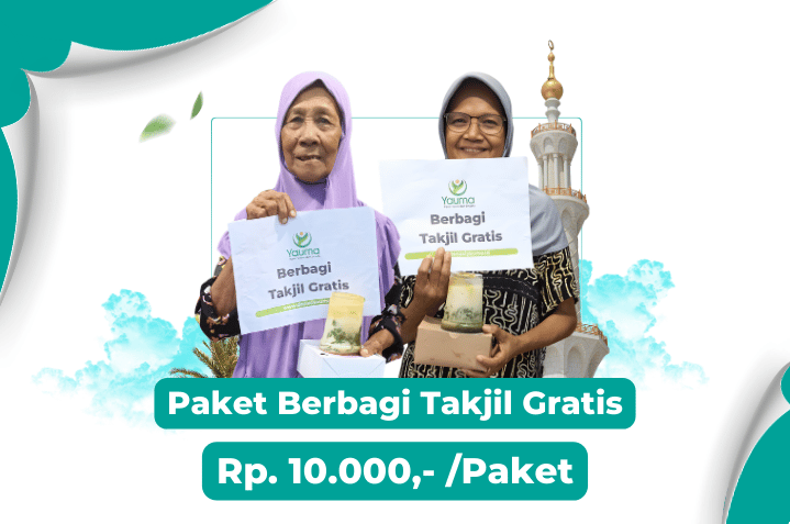 Paket berbagi takjil gratis