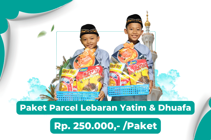 Paket parcel lebaran yatim dan dhuafa