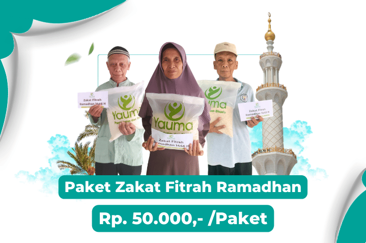 Paket zakat fitrah yauma