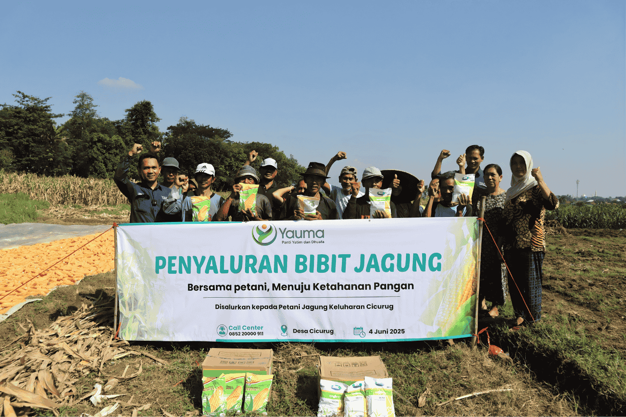 Penyaluran Bibit Jagung Hari Tani Nasional
